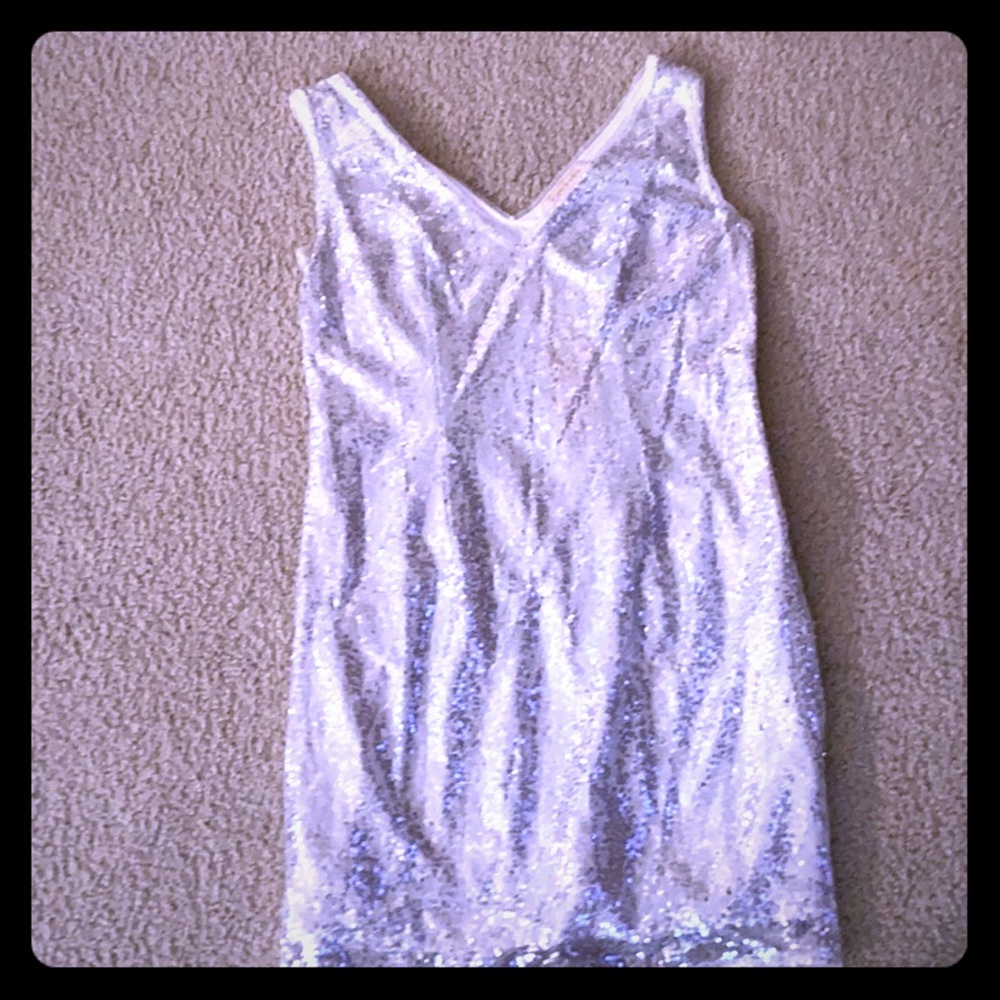 Kate Kasin Large Sequin Dress NEW